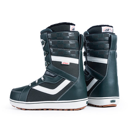 SNOWBOARD BOOTS - W1100 ARMY GREEN LACE-UP STYLE