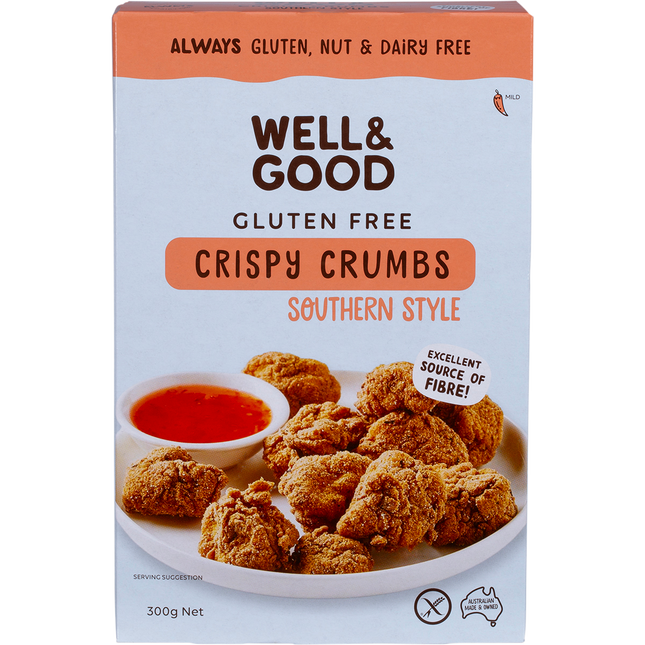 Well & Good Crispy Crumbs Southern Style 300g