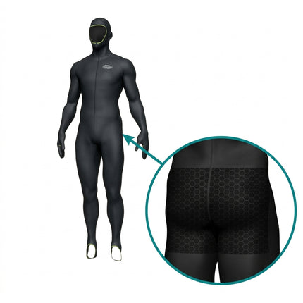 Mirage ADULT SUPERSTRENGTH PROTECTOR SUIT BLACK XS