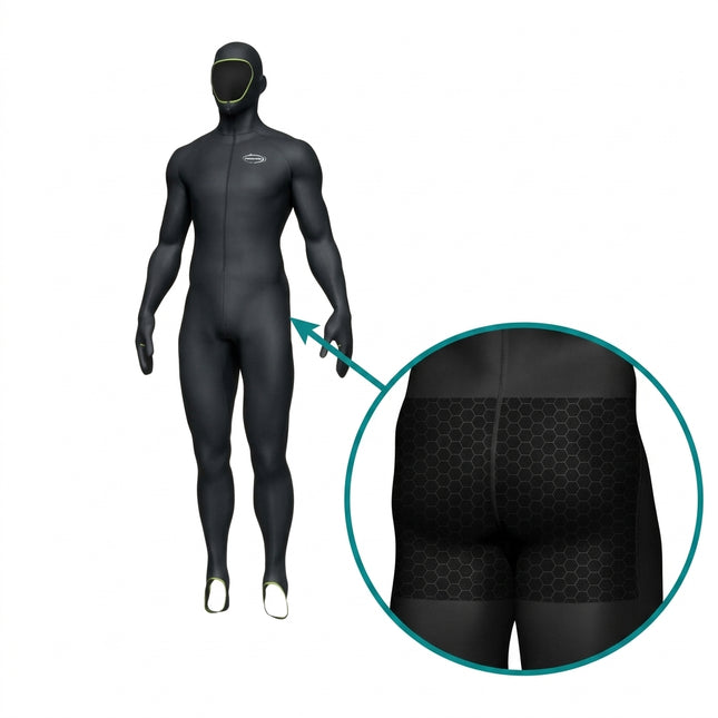 Mirage ADULT SUPERSTRENGTH PROTECTOR SUIT BLACK XS