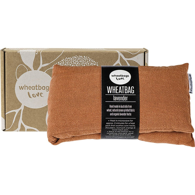 WHEATBAGS LOVE Wheatbag Luxe Linen Copper Lavender Scented | Personal Care Product