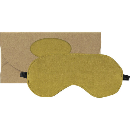 WHEATBAGS LOVE Eye Mask Luxe Linen Pistachio | Personal Wipe
