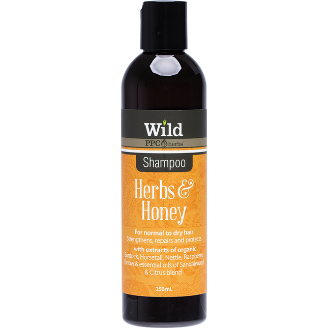 Wild Shampoo Herbs & Honey 250ml
