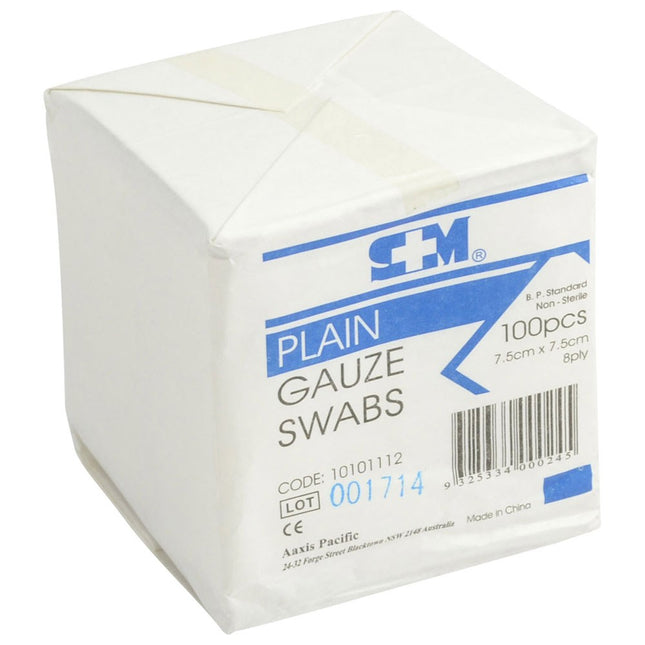 GAUZE SWABS (100)