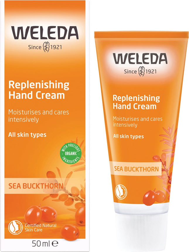 WELEDA - REPLENISHING HAND CREAM SEA BUCKTHORN 50ML