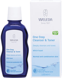 WELEDA One-step Cleanser & Toner Witch Hazel 100ml | Face Cleanser