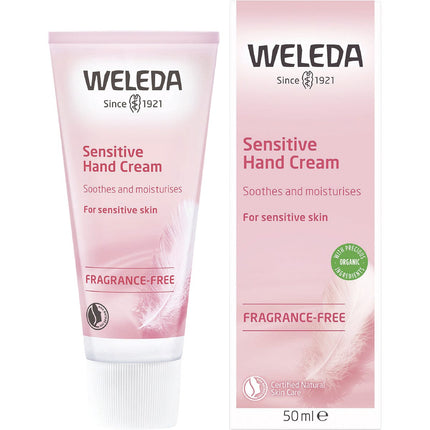 Weleda - Sensitive Hand Cream Fragrance Free - 50ml