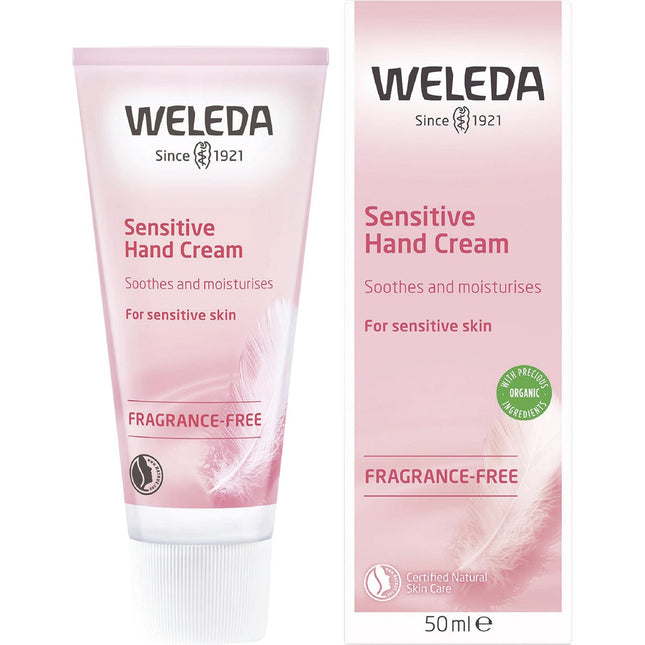 Weleda - Sensitive Hand Cream Fragrance Free - 50ml