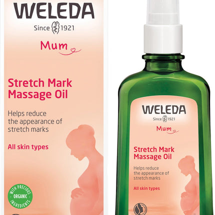 Weleda - Stretch Mark Massage Oil Mum - 100ml