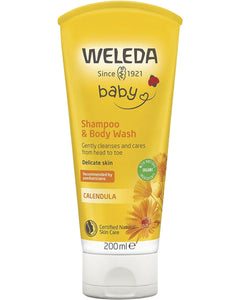 WELEDA Calendula Shampoo & Body Wash Baby 200ml