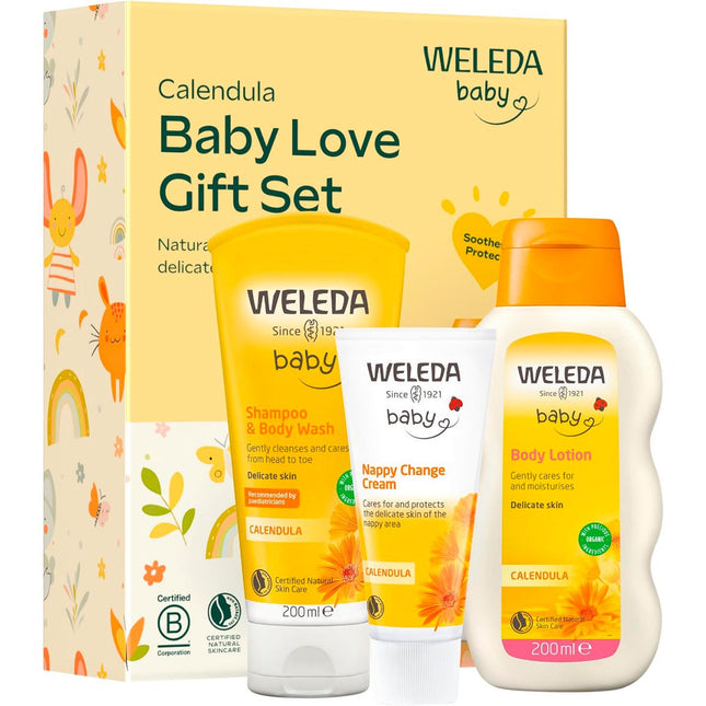 Weleda - Baby Love Gift Set Calendula - 3pk
