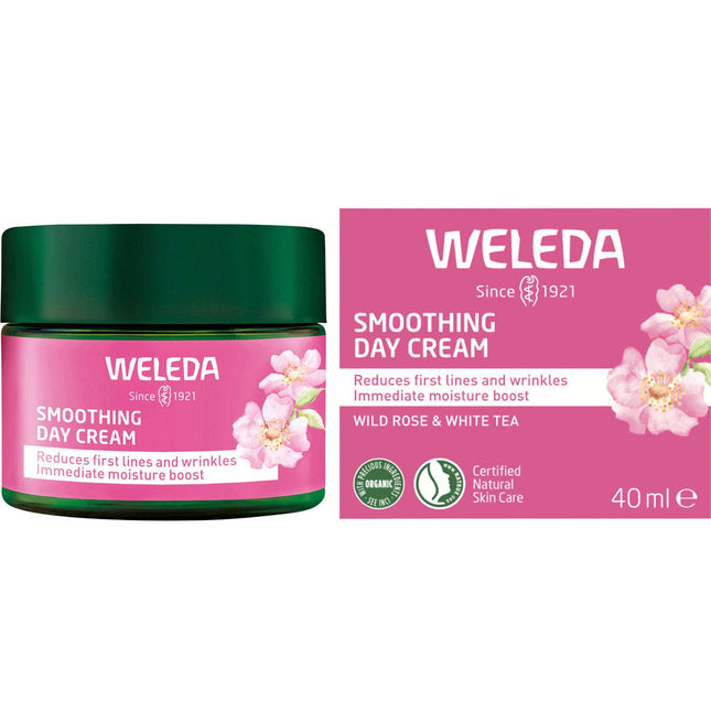 Weleda - Smoothing Day Cream Wild Rose & White Tea - 40ml