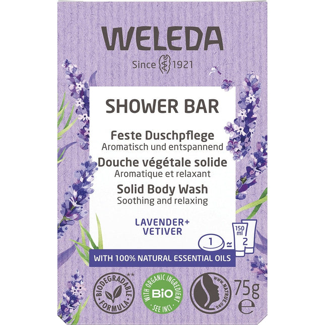 Weleda - Shower Bar Lavender & Vetiver
