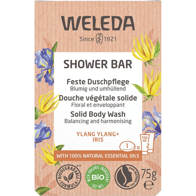 Weleda - Shower Bar Ylang Ylang & Iris - 75g