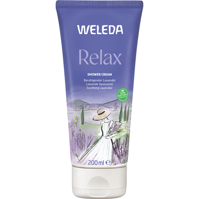 Weleda Relax Shower Cream Lavender 200ml