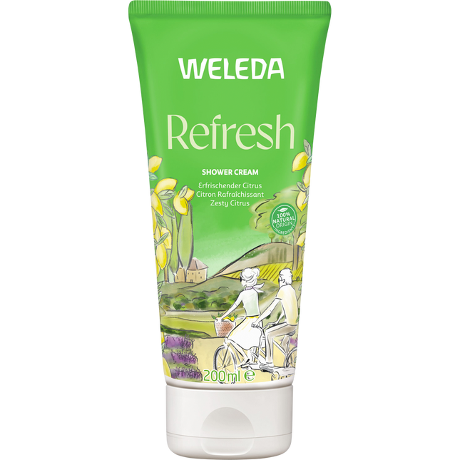 Weleda Refresh Shower Cream Citrus 200ml
