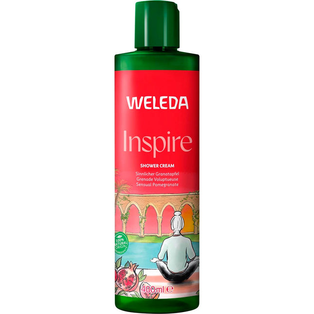 Weleda - Inspire Shower Cream Pomegranate - 400ml