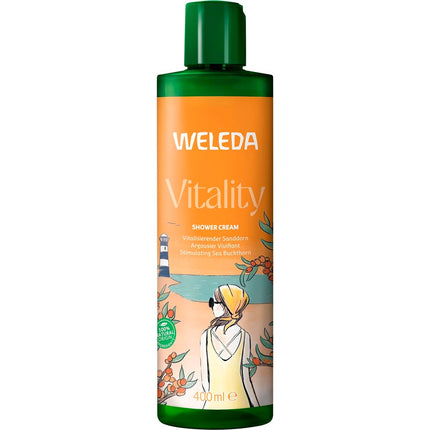 WELEDA Vitality Shower Cream Sea Buckthorn 400ml | Energy Supplement