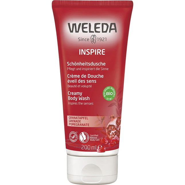 Weleda - Inspire Creamy Body Wash Pomegranate - 200ml