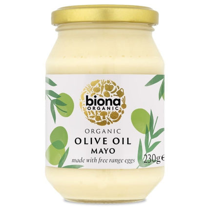 BIONA MAYONNAISE WITH OLIVE OIL (ORGANIC) ~ 230G