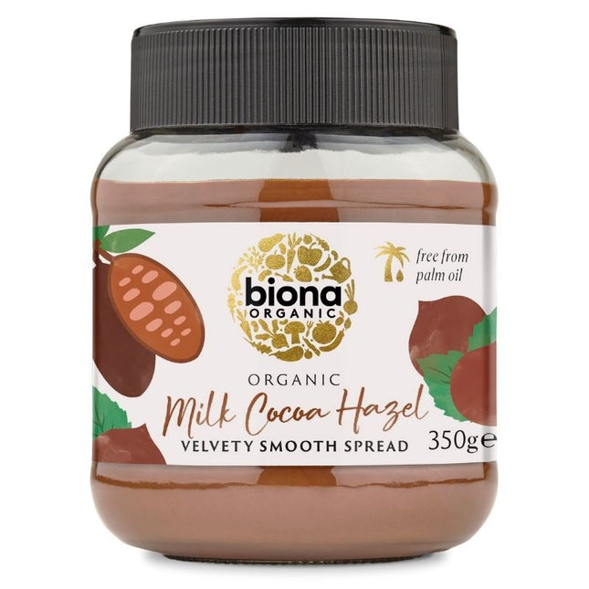 BIONA MILK COCOA HAZEL SPREAD (ORGANIC) ~ 350G