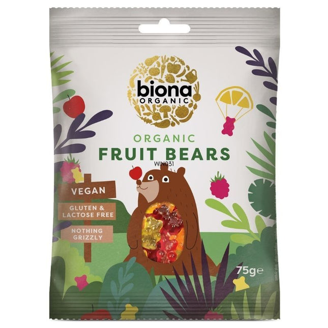 BIONA FRUIT BEARS (ORGANIC) ~ 75G