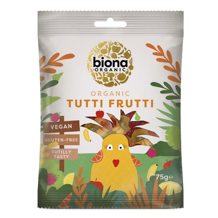 BIONA TUTTI FRUTTI GUMS (ORGANIC) ~ 75G