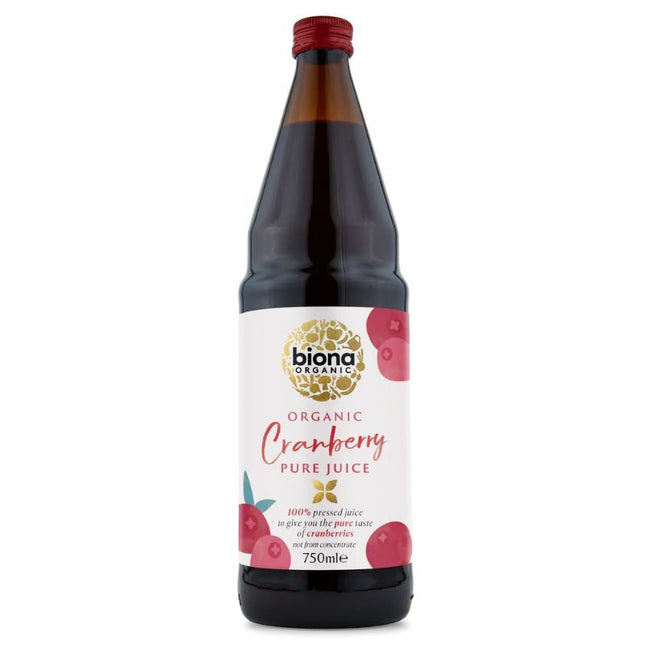 BIONA CRANBERRY PURE JUICE (ORGANIC) ~ 750ML