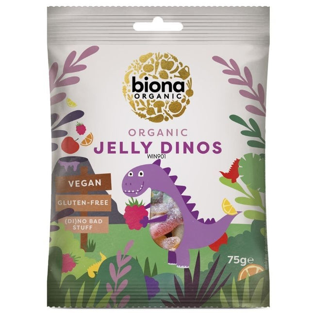 BIONA JELLY DINOS (ORGANIC) ~ 75G