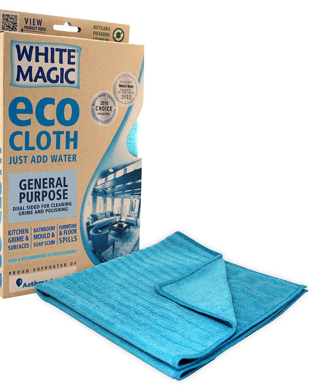 WHITE MAGIC MICROFIBRE ECO CLOTH GENERAL PURPOSE – RETAIL