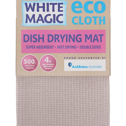 WHITE MAGIC ECO CLOTH DRYING MAT PEBBLE 1PK