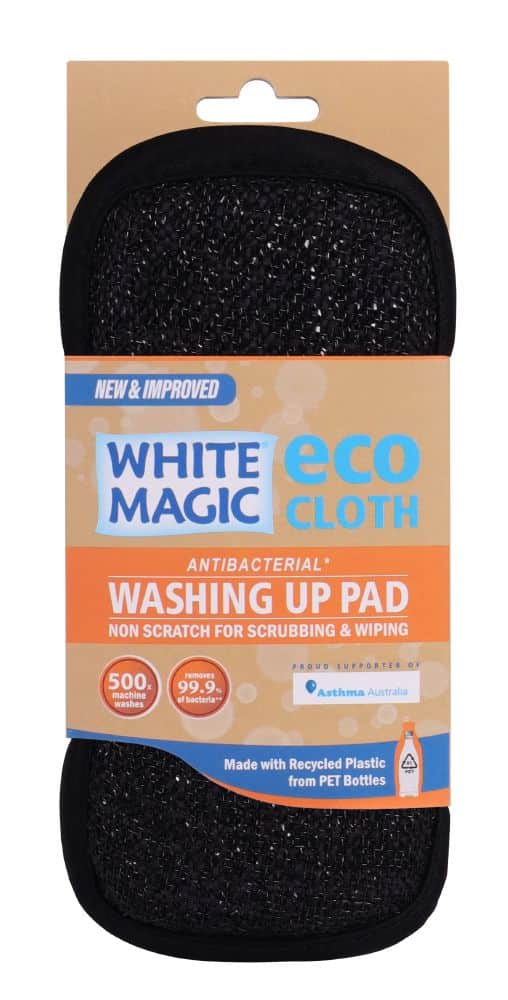 WHITE MAGIC ECO CLOTH WASHING UP PAD MIDNIGHT