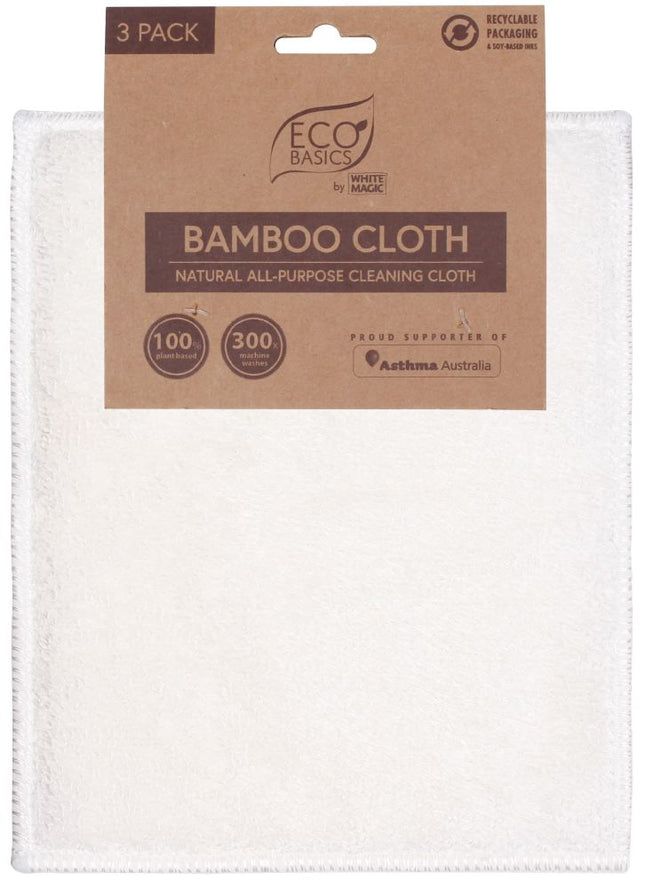 ECO BASICS BAMBOO CLOTH 3PACK