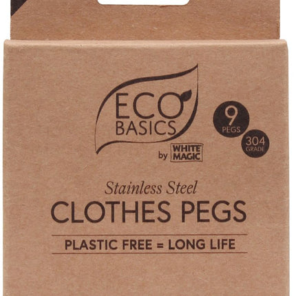 ECO BASICS CLOTHES PEGS 9PACK