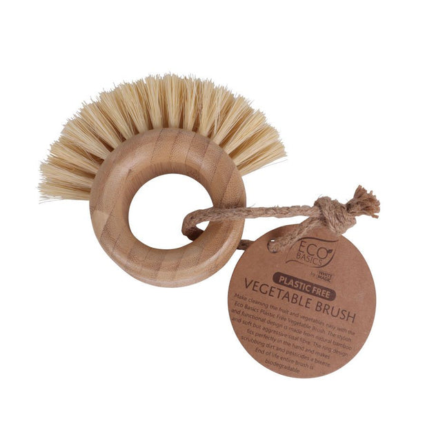 ECO BASICS PLASTIC FREE VEGETABLE BRUSH