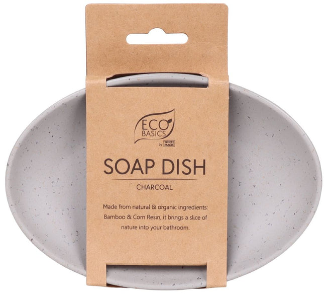ECO BASICS SOAP DISH CHARCOAL