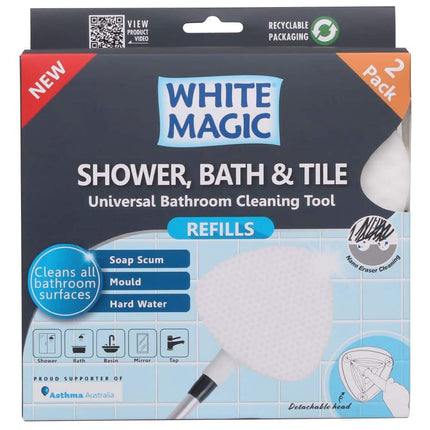 WHITE MAGIC ECO ERASER SHOWER, BATH & TILE REFILL