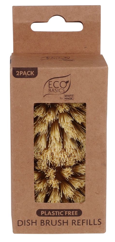 ECO BASICS PLASTIC FREE DISH BRUSH REFILL