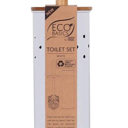 ECO BASICS TOILET SET – WHITE