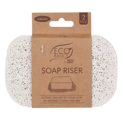 ECO BASICS SOAP RISER – CREAM