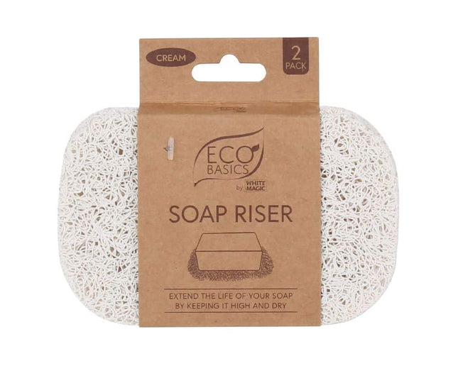 ECO BASICS SOAP RISER – CREAM