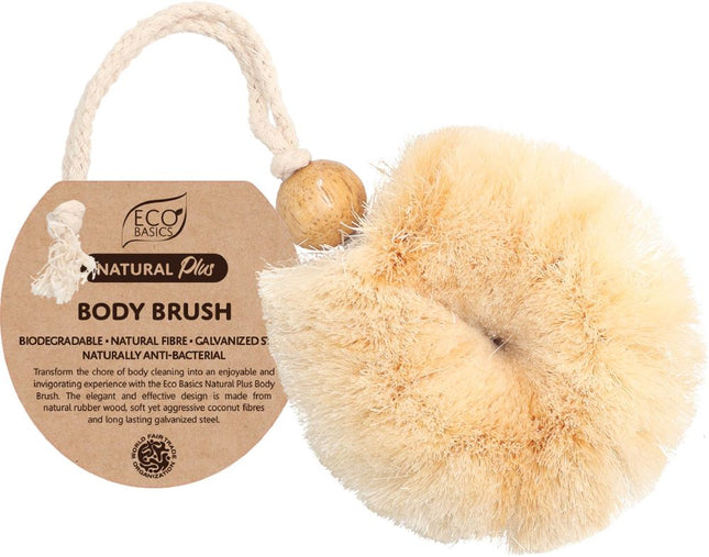 ECO BASICS NATURAL PLUS BODY BRUSH