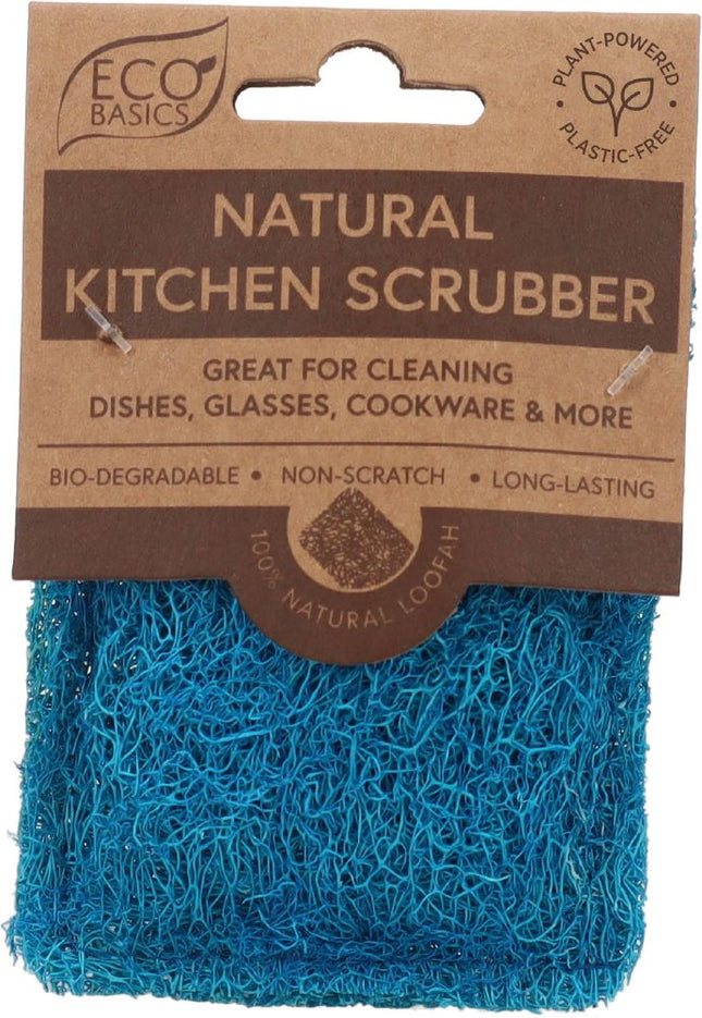 White magic â€“ eco basics kitchen scrubber aqua 1pk