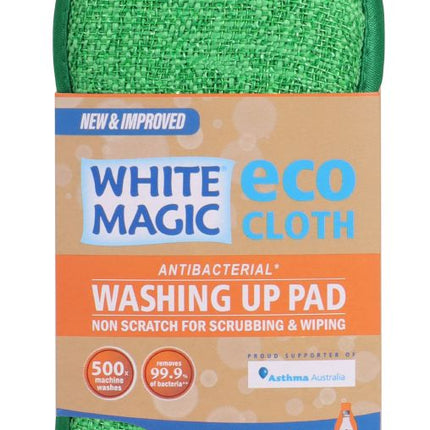 WHITE MAGIC ECO CLOTH WASHING UP PAD FOREST