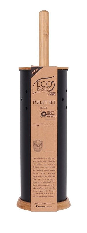 ECO BASICS TOILET SET – BLACK