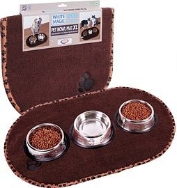 WHITE MAGIC ECO CLOTH PET BOWL MAT XL