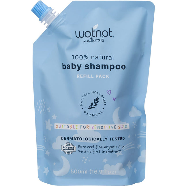 WOTNOT Baby Shampoo Refill Pack Suitable 500ml