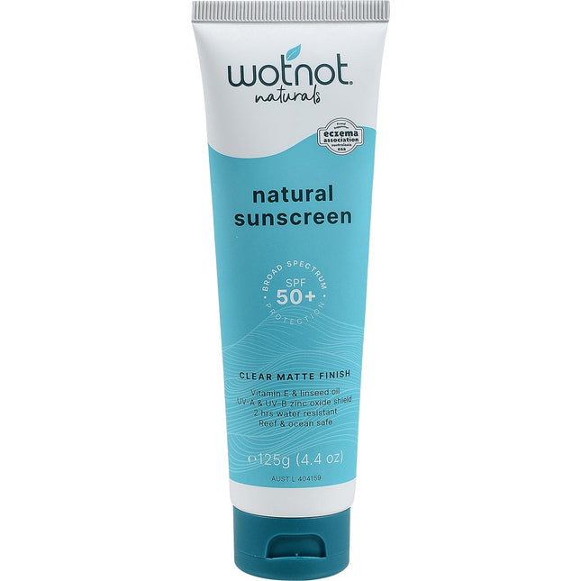 WOTNOT Natural Sunscreen SPF 50+ 125g