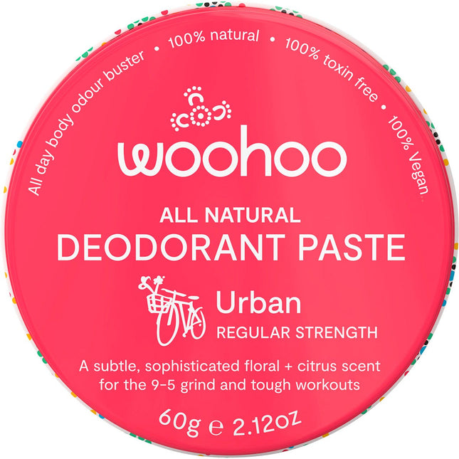 WOOHOO BODY Eco Pain Headache Gel Patches, 4 Pack 60g | Personal Care Product