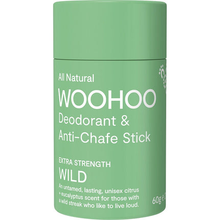 WOOHOO BODY Deodorant Stick Wild Extra Strength 60g